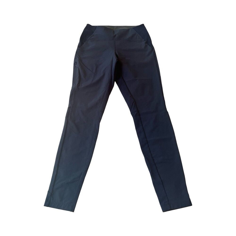 Mountain Hardwear Dynama/2 High Rise Pant Black Hiking Slim Fit OL9452 Womens XS